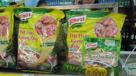 Vì người tiêu dùng tin hạt nêm nhiều dinh dưỡng nên sản phẩm này bán rất chạy Vì người tiêu dùng tin hạt nêm nhiều dinh dưỡng nên sản phẩm này bán rất chạy