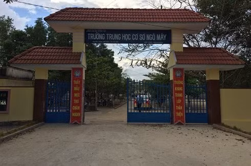 Hiệu trưởng Trường Ngô Mây vừa bị Công an bắt tạm giam 4 tháng (ảnh: VOV)