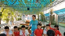 Cô giáo trẻ dạy tiếng Anh bằng trải nghiệm sáng tạo ảnh 4 Cô giáo trẻ dạy tiếng Anh bằng trải nghiệm sáng tạo ảnh 4