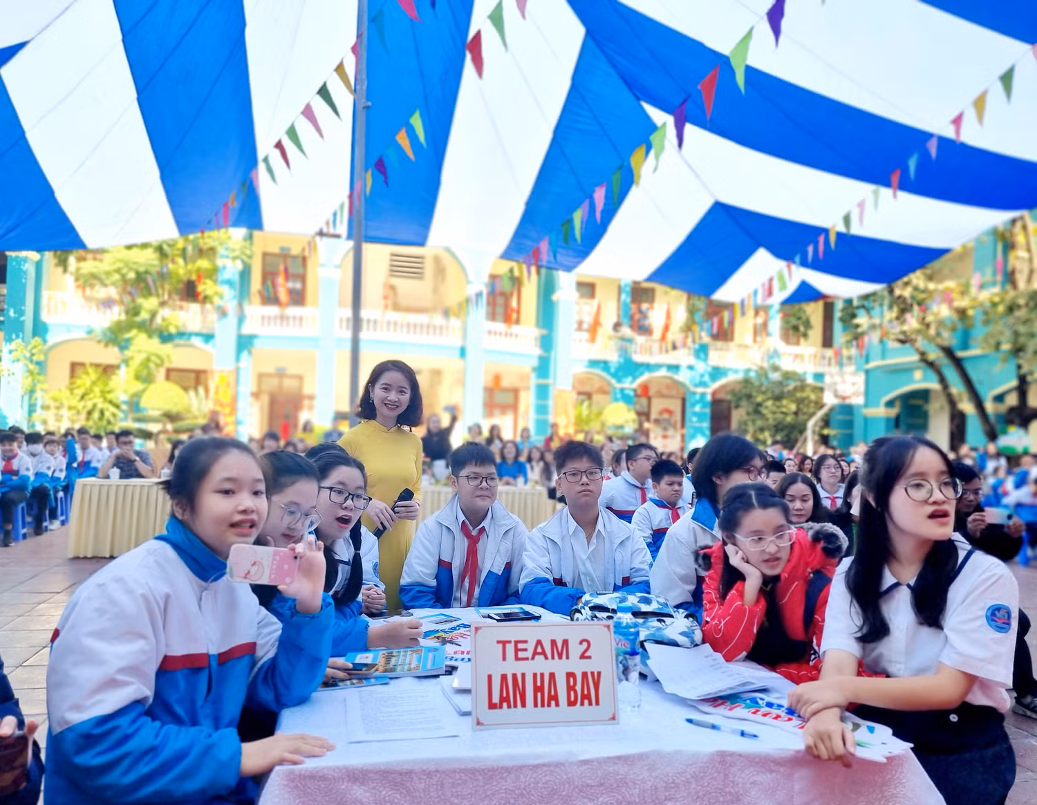 Học sinh hào hứng tham gia các hoạt động tại chuyên đề (Ảnh: LT)