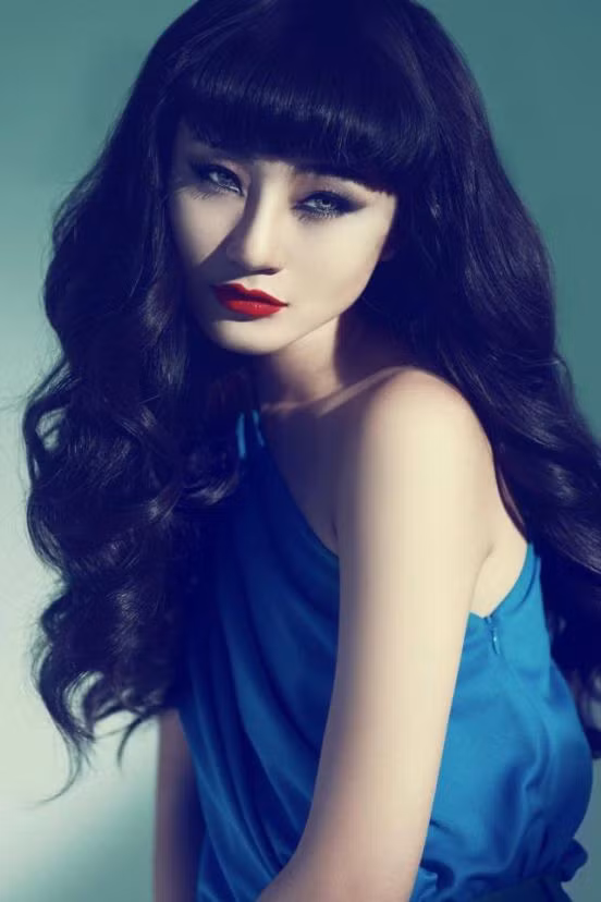 Khoảnh khắc được cho là thành công khi pose hình của Trà My.