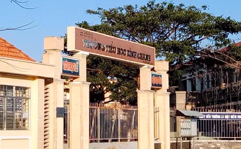 Trường Tiểu học Bình Chánh. (Ảnh: H.L) Trường Tiểu học Bình Chánh. (Ảnh: H.L)