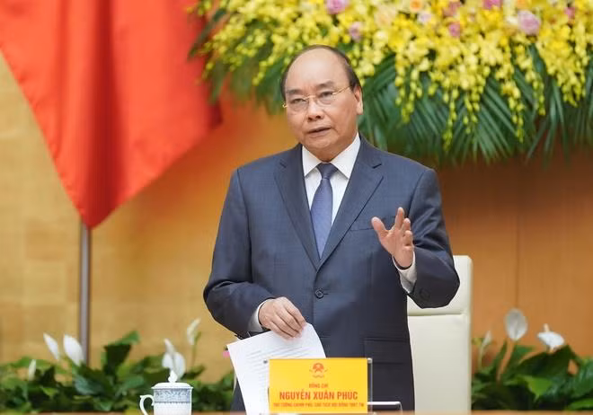 Thủ tướng Nguyễn Xuân Phúc . Ảnh: VGP
