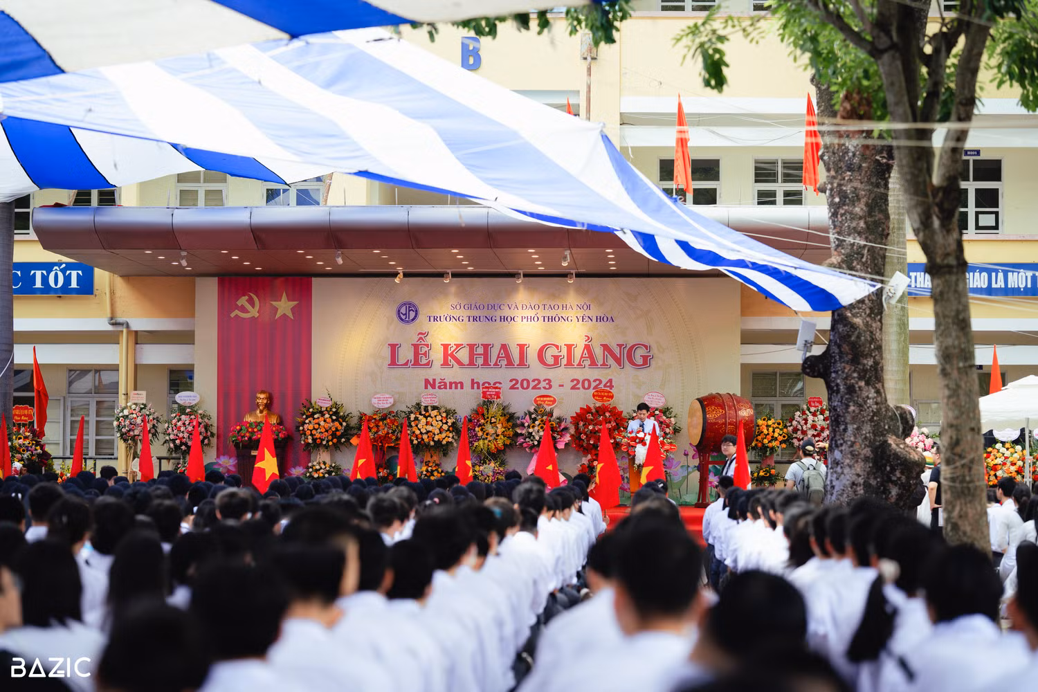 Trường Trung học phổ thông Yên Hòa. Ảnh: Nhà trường cung cấp. Trường Trung học phổ thông Yên Hòa. Ảnh: Nhà trường cung cấp.