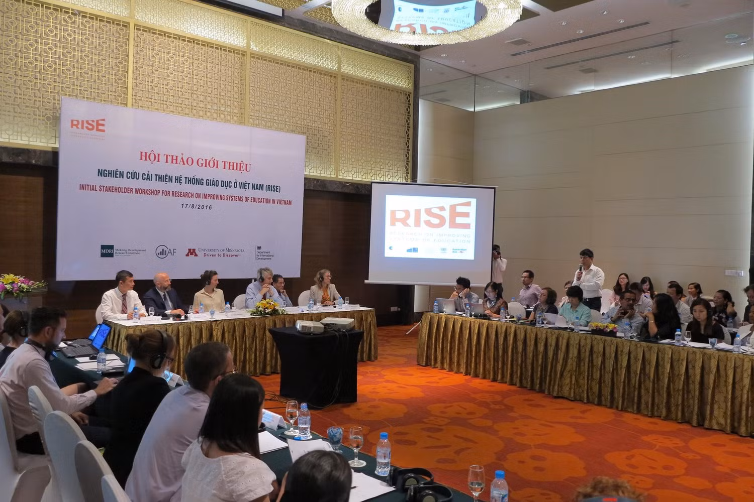 Hội thảo giới thiệu dự án Nghiên cứu cải thiện hệ thống Giáo dục Việt Nam (RISE) (Ảnh: tác giả cung cấp). Hội thảo giới thiệu dự án Nghiên cứu cải thiện hệ thống Giáo dục Việt Nam (RISE) (Ảnh: tác giả cung cấp).