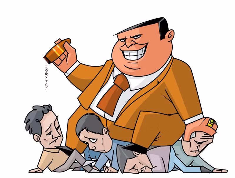 Có những người có quyền lực trong tay trở nên tha hóa. Ảnh minh họa.