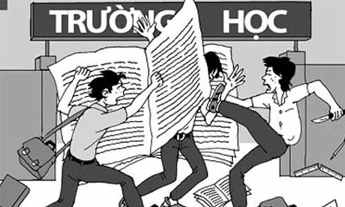 Bất ổn văn hóa học đường chủ yếu do đứt dây liên kết nhà trường-gia đình ảnh 3 Bất ổn văn hóa học đường chủ yếu do đứt dây liên kết nhà trường-gia đình ảnh 3