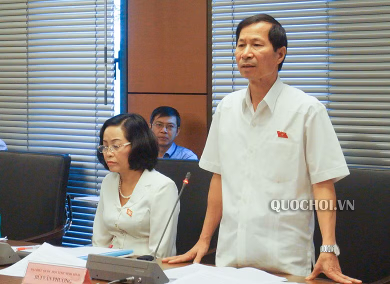 Đại biểu Bùi Văn Phương. Ảnh: Quochoi.vn