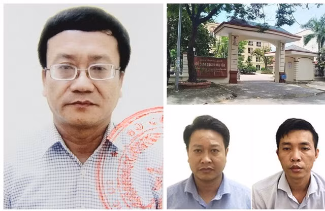 Các đối tượng gian lận tại Hòa Bình (Ảnh: VP) Các đối tượng gian lận tại Hòa Bình (Ảnh: VP)