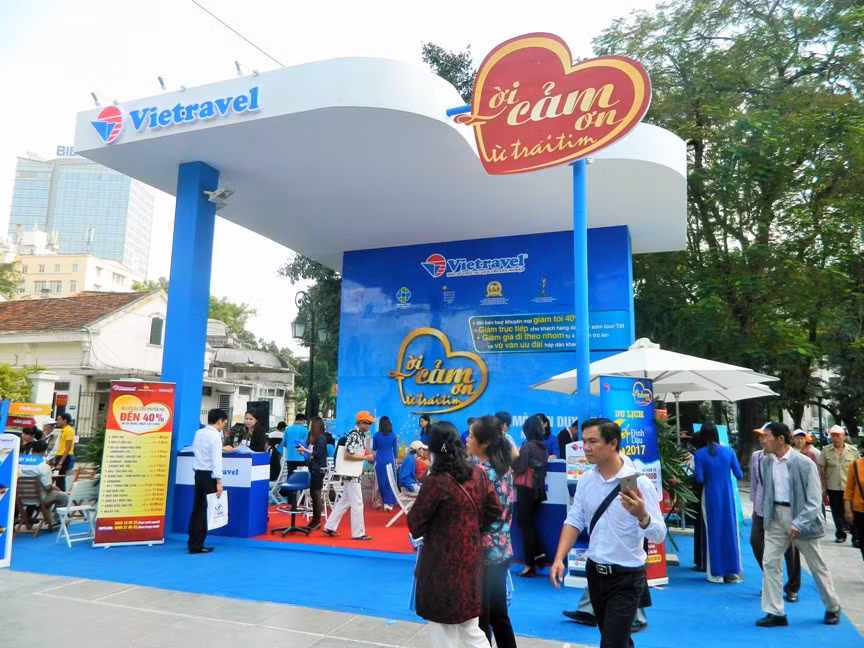 Vietravel Hà Nội khai mạc ngày hội du lịch