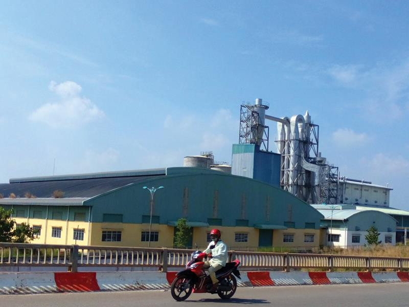 Ảnh Nhà máy Bột giấy Phương Nam - nguồn Báo Đầu tư