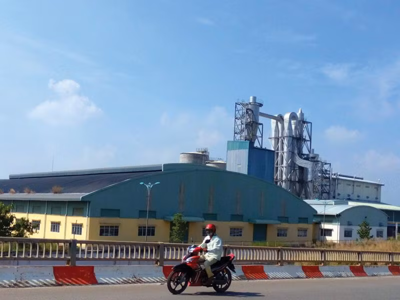 Ảnh Nhà máy Bột giấy Phương Nam - nguồn Báo Đầu tư