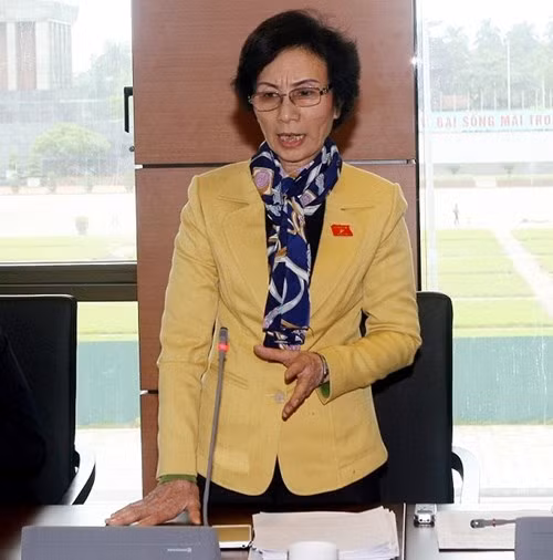Nguyên Đại biểu Quốc hội Bùi Thị An.