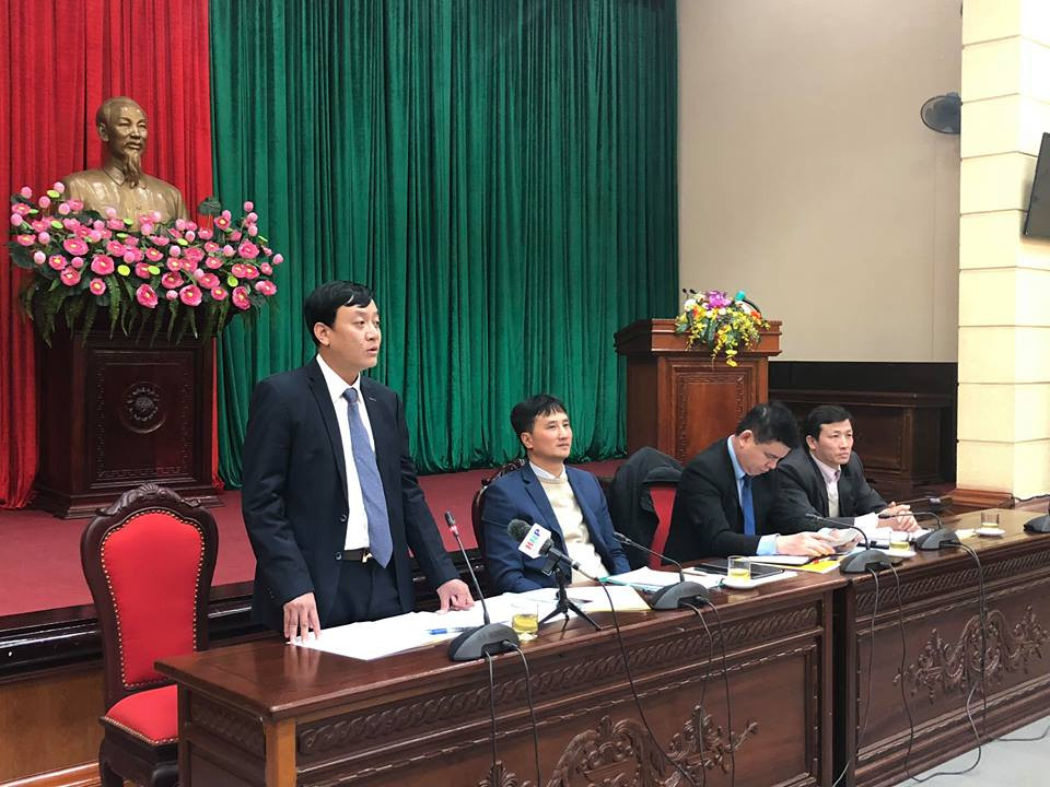 Ông Nguyễn Văn Dũng – Phó Tổng Giám đốc Tổng Công ty du lịch Hà Nội thông tin về trường đua ngựa dự kiến xây dựng tại Sóc Sơn (Hà Nội). Ảnh: Đ.T Ông Nguyễn Văn Dũng – Phó Tổng Giám đốc Tổng Công ty du lịch Hà Nội thông tin về trường đua ngựa dự kiến xây dựng tại Sóc Sơn (Hà Nội). Ảnh: Đ.T