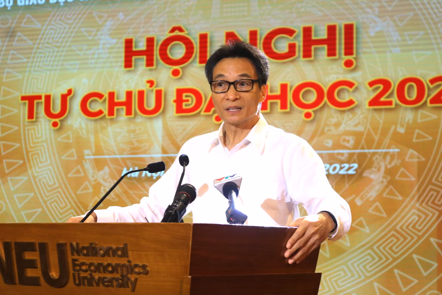 Phó Thủ tướng Vũ Đức Đam khẳng định, tự chủ đại học là con đường một chiều, chỉ tiến chứ không lùi, không quay lại. Ảnh: Doãn Nhàn