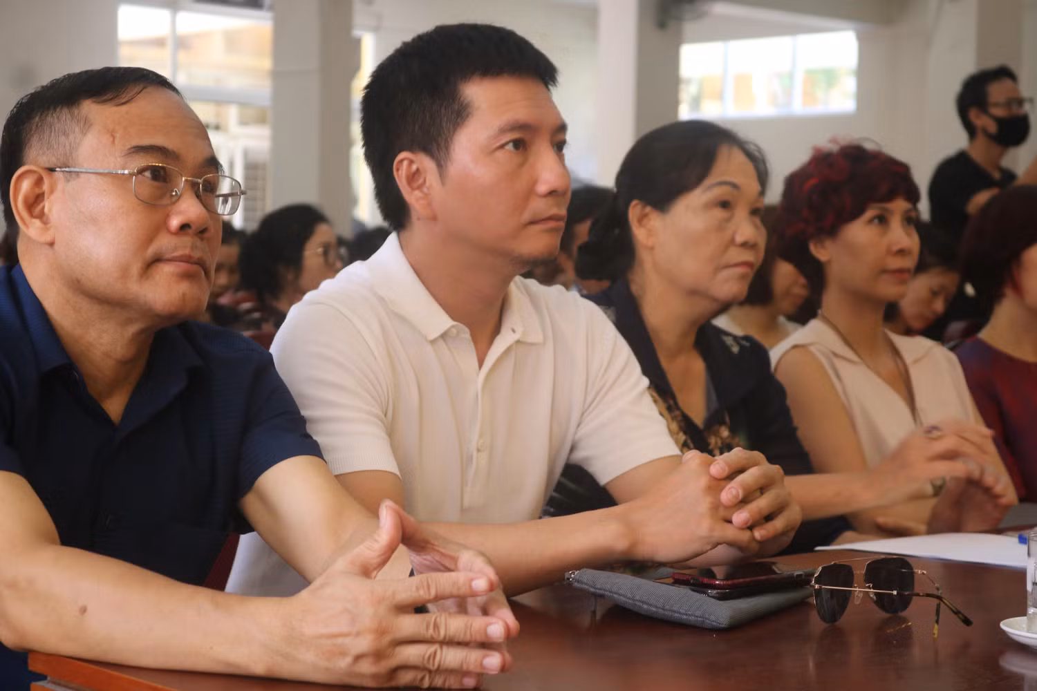Các đại biểu tham dự lễ phát động cuộc thi "Hà Nội sáng tạo". Các đại biểu tham dự lễ phát động cuộc thi "Hà Nội sáng tạo".