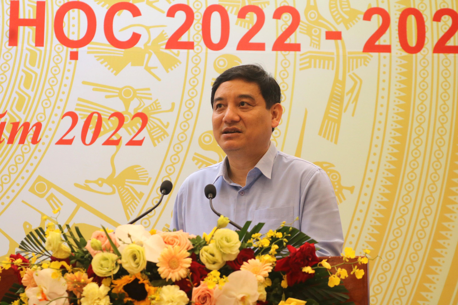 Ông Nguyễn Đắc Vinh – Chủ nhiệm Ủy ban Văn hóa, Giáo dục của Quốc hội. Ảnh: Doãn Nhàn