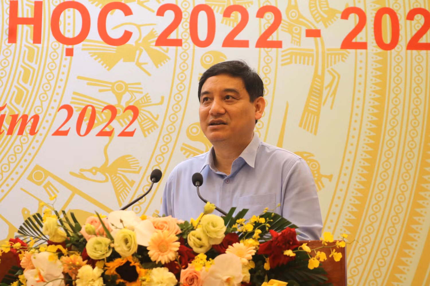 Ông Nguyễn Đắc Vinh – Chủ nhiệm Ủy ban Văn hóa, Giáo dục của Quốc hội. Ảnh: Doãn Nhàn