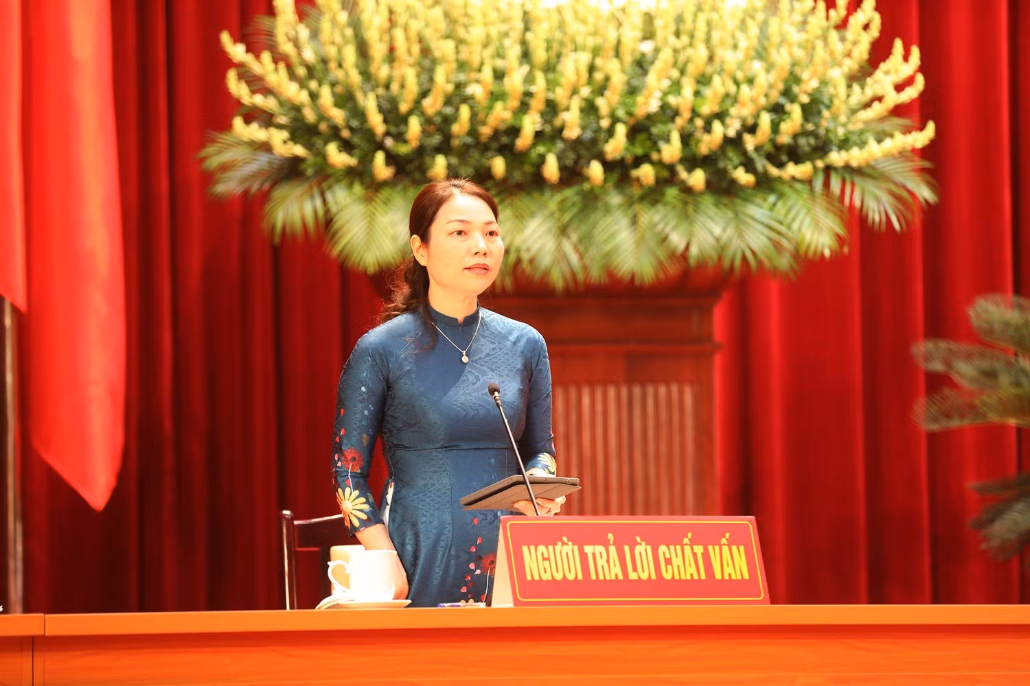 Bà Nguyễn Thị Thuý - Giám đốc Sở Giáo dục và Đào tạo Quảng Ninh bị kỷ luật khiển trách (Ảnh: Báo Quảng Ninh)