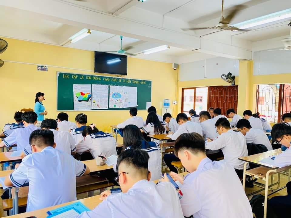 Tiết học của thầy và trò Trường Trung học phổ thông Hàng hải (Ảnh: LT) Tiết học của thầy và trò Trường Trung học phổ thông Hàng hải (Ảnh: LT)