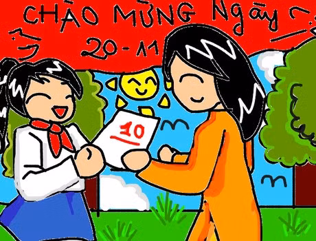 Nên hay không nên tặng quà cho giáo viên nhân ngày 20/11 (Ảnh minh họa: giadinh.net.vn).