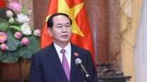 Chủ tịch nước Trần Đại Quang gặp gỡ lãnh đạo các nước Lào, Campuchia và Hàn Quốc ảnh 2