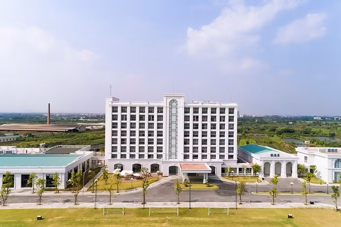 Trụ sở mới của Trung tâm Đào tạo Bóng đá Trẻ PVF tại Hưng Yên.
