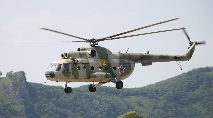Trực thăng vận tải Mi-8T. Trực thăng vận tải Mi-8T.