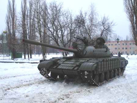 T-55-64, con lai của xe tăng T-55 và T-64. T-55-64, con lai của xe tăng T-55 và T-64.