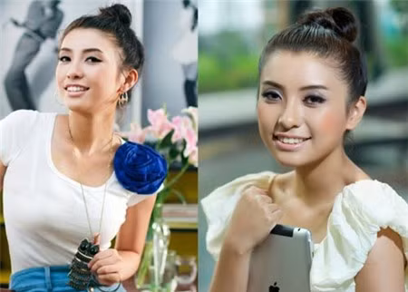 Tóc búi cao ôm sát không hợp mốt và để lộ khuyết điểm trán thấp Tóc búi cao ôm sát không hợp mốt và để lộ khuyết điểm trán thấp