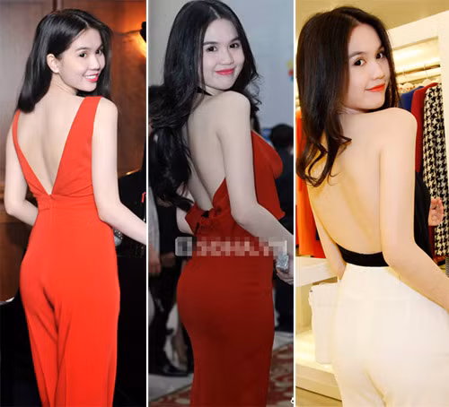 Không những thích khoe hông, khoe lưng trần, nữ hoàng nội y còn gây nhàm chán khi liên tiếp lựa chọn những bộ đầm đen đi dự tiệc.