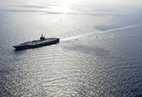 Tàu sân bay USS Ronald Reagan CVN 76 của Hải quân Mỹ