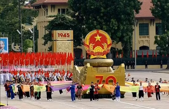 Việt Nam tổ chức mít tinh, diễu binh, diễu hành mừng tròn 70 năm quốc khánh