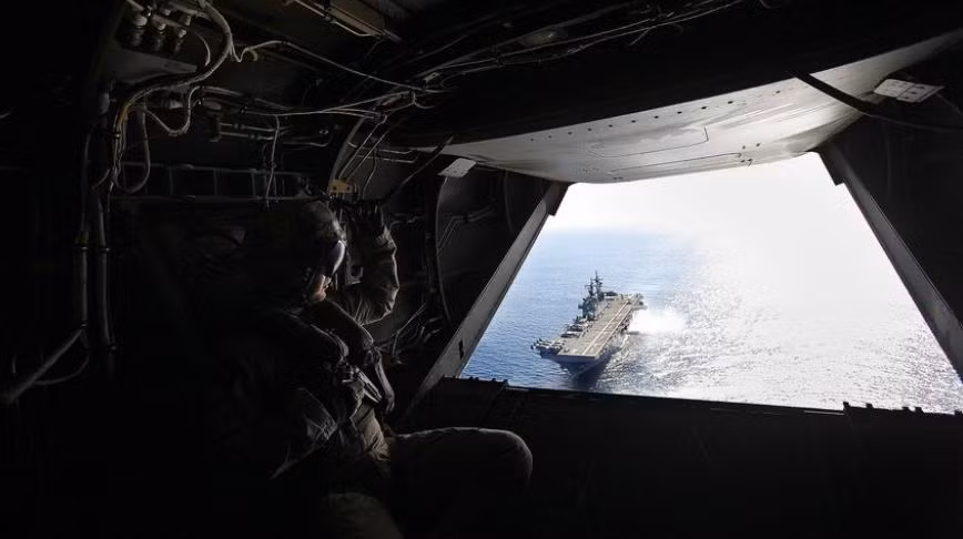 Tàu sân bay trực thăng Hyuga Nhật Bản tham gia diễn tập quân sự liên hợp "Dawn Blitz-2015"
