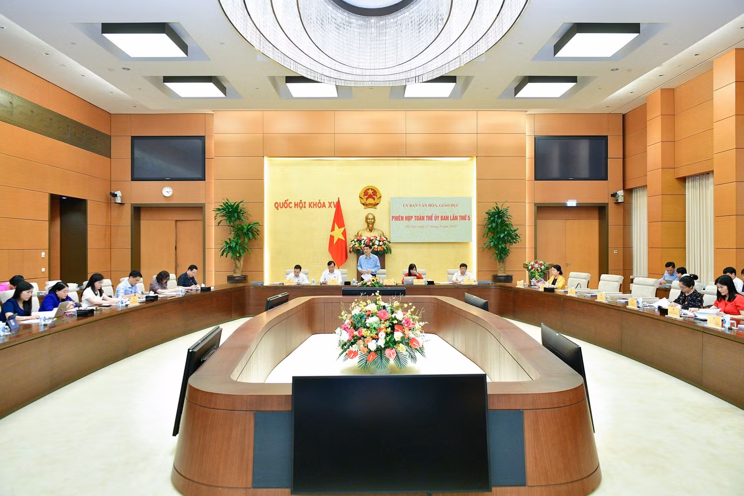 Quang cảnh phiên họp (ảnh: Bộ Giáo dục và Đào tạo)