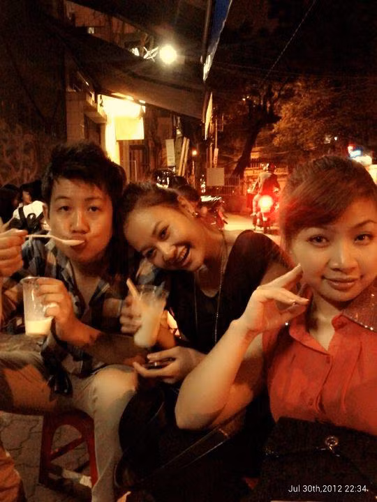 Trọng Khương, Thu Thùy và Quỳnh Trang.