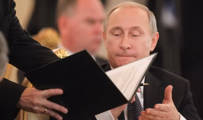 Tổng thống Nga Vladimir Putin.