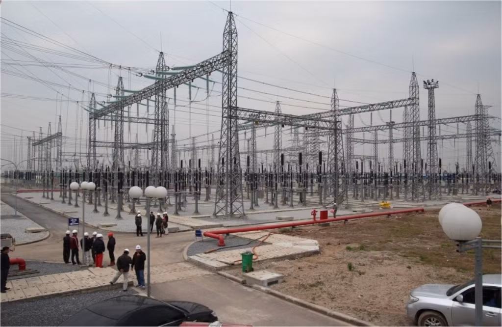 Thái Bình 2 đã hoàn tất đóng điện sân phân phối 220kV.