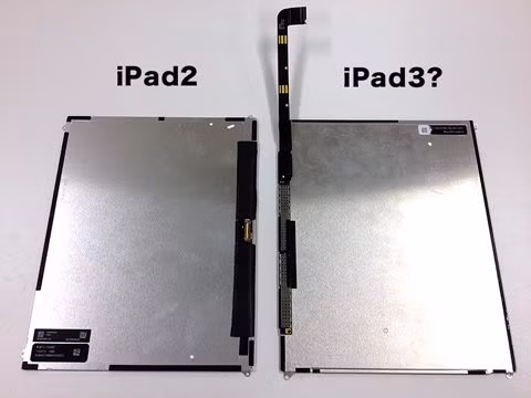 So sánh màn hình iPad 2 và iPad 3. So sánh màn hình iPad 2 và iPad 3.