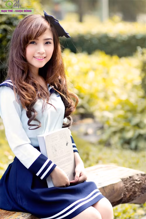 Hot girl Nana xinh tươi tuổi học trò, Bạn trẻ - Cuộc sống, hot girl Nana, nana, hot girl sai thanh, 20-11, ngay nha giao viet nam, hoc tro, bao