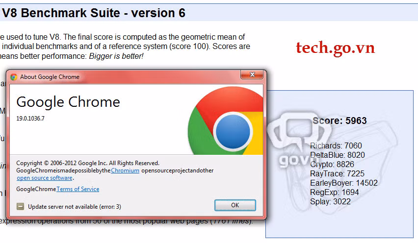 Google Chrome 19 Dev