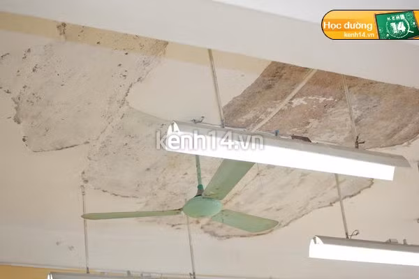 Phòng học của lớp 11A8 - nơi xảy ra vụ việc.