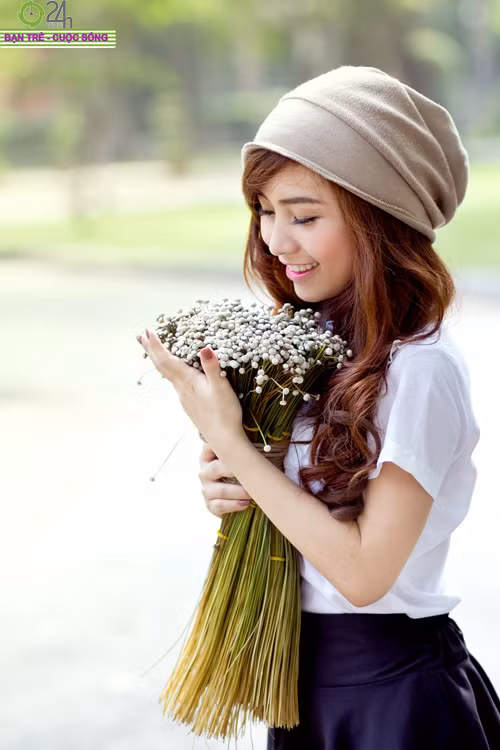 Hot girl Nana xinh tươi tuổi học trò, Bạn trẻ - Cuộc sống, hot girl Nana, nana, hot girl sai thanh, 20-11, ngay nha giao viet nam, hoc tro, bao