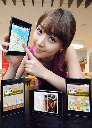 LG công bố Optimus Vu: Màn hình 5 inch, máy ảnh 8 MP ảnh 1