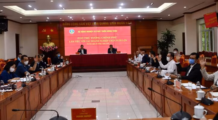 Quang cảnh cuộc làm việc. Ảnh: Bnews