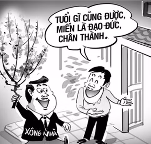 Đạo đức và chân thành là tiêu chí quan trọng để chọn người xông nhà. (Ảnh minh họa) Đạo đức và chân thành là tiêu chí quan trọng để chọn người xông nhà. (Ảnh minh họa)
