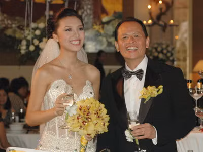 Chồng của Huỳnh Thanh Tuyền hơn cô 27 tuổi, đã qua 2 lần đò và là 'chủ xị' của hàng loạt chương trình như Bước nhảy hoàn vũ, Bài hát Việt, Album vàng...