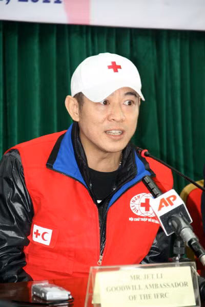 Trước khi kết thúc chuyến thăm Việt Nam, ngôi sao võ thuật, ngôi sao điện ảnh Trung Quốc Lý Liên Kiệt đã có cuộc gặp gỡ, trao đổi với báo chí. (Ảnh: Văn Trinh) Trước khi kết thúc chuyến thăm Việt Nam, ngôi sao võ thuật, ngôi sao điện ảnh Trung Quốc Lý Liên Kiệt đã có cuộc gặp gỡ, trao đổi với báo chí. (Ảnh: Văn Trinh)