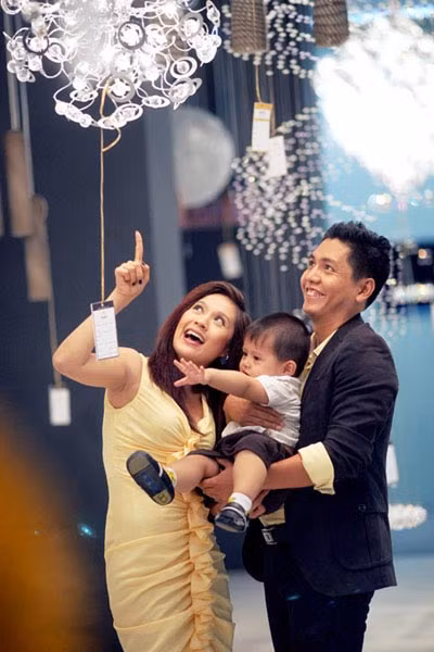 Gia đình nhỏ bé của Thanh Thúy