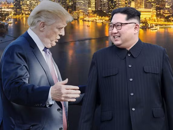 Nhà lãnh đạo Triều Tiên Kim Jong-un và Tổng thống Mỹ Donald Trump sẽ gặp nhau tại Singapore ngày 12/6, ảnh minh họa: Đa Chiều. Nhà lãnh đạo Triều Tiên Kim Jong-un và Tổng thống Mỹ Donald Trump sẽ gặp nhau tại Singapore ngày 12/6, ảnh minh họa: Đa Chiều.